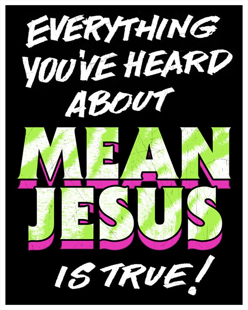 Mean Jesus tweet media