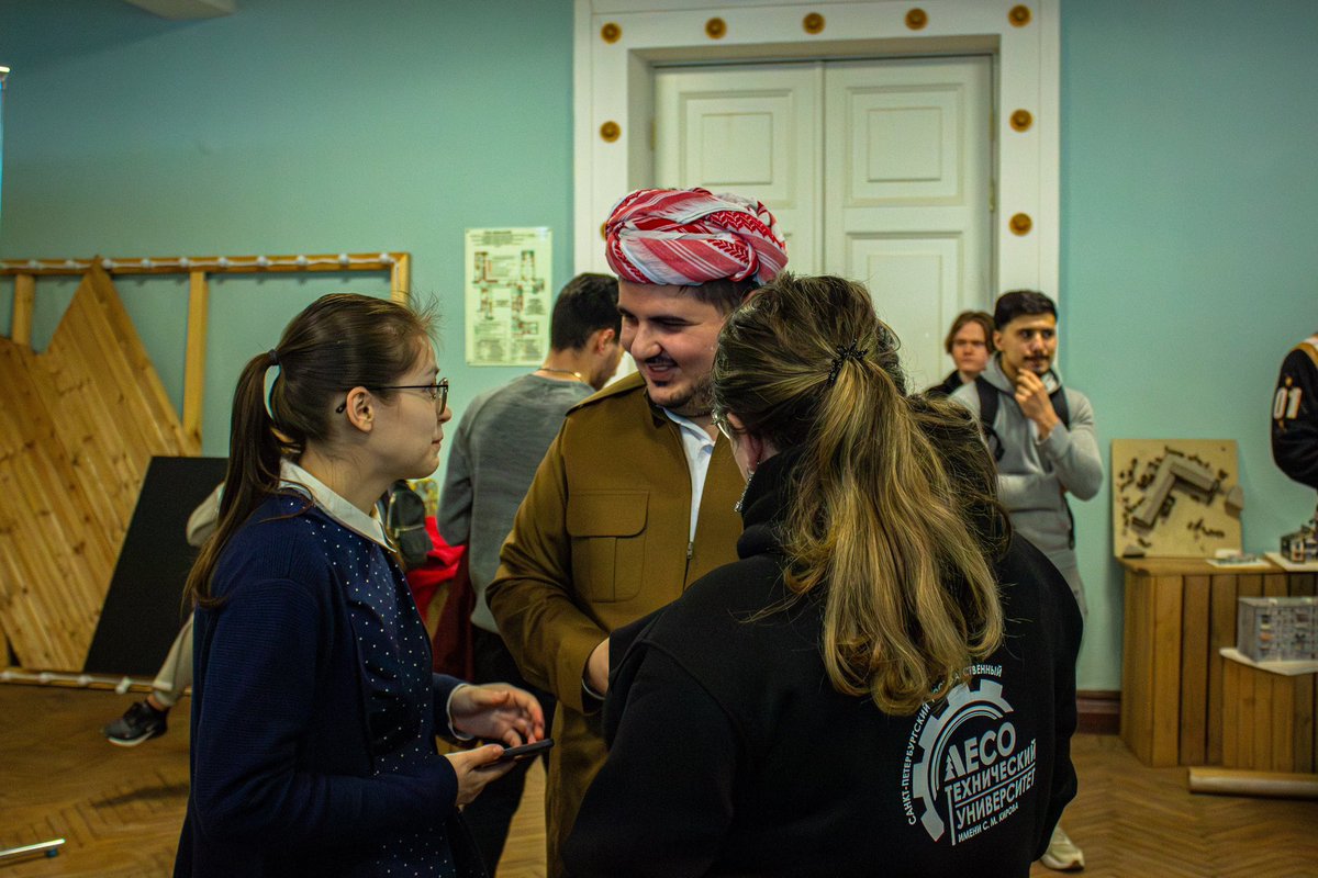 AMAD88ZEBARI's tweet photo. Im glad that I was able to organize the 2025 International Festival SPbSFTU in Saint-Petersburg, and was able to show the Kurdish culture!!!
#Kurd #Kurdistan #Russia https://t.co/r0oruAsFtD