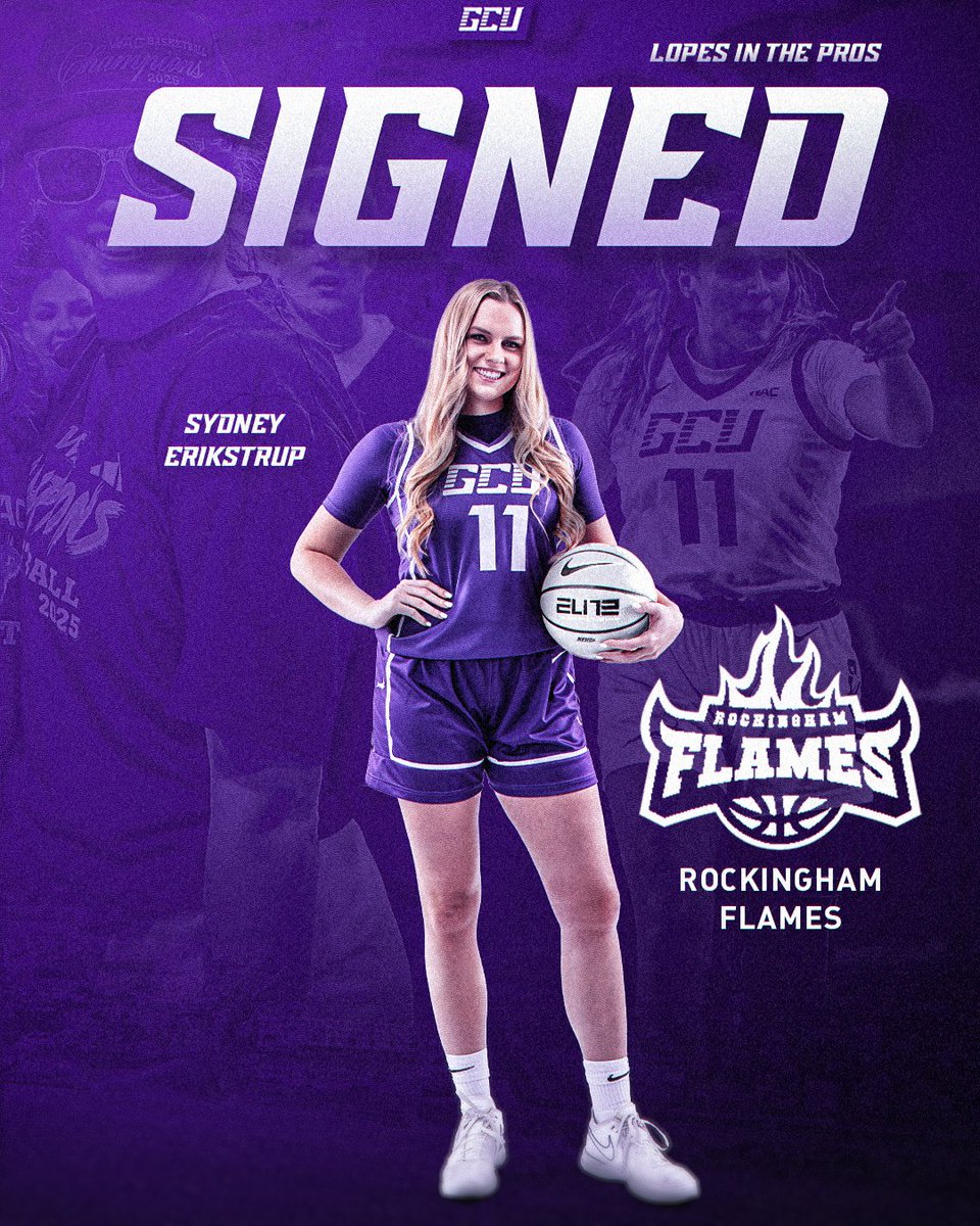 GCU Women's Basketball (@gcu_wbb) on Twitter photo Syd is Australia bound ๐๐ฆ๐บ
<a href="/syd_e32/">Sydney Erikstrup</a> has joined the Rockingham Flames of the <a href="/NBL1_West/">NBL 1 WEST ๐</a> for the current summer season. Syd is Australia bound ๐๐ฆ๐บ
<a href="/syd_e32/">Sydney Erikstrup</a> has joined the Rockingham Flames of the <a href="/NBL1_West/">NBL 1 WEST ๐</a> for the current summer season.