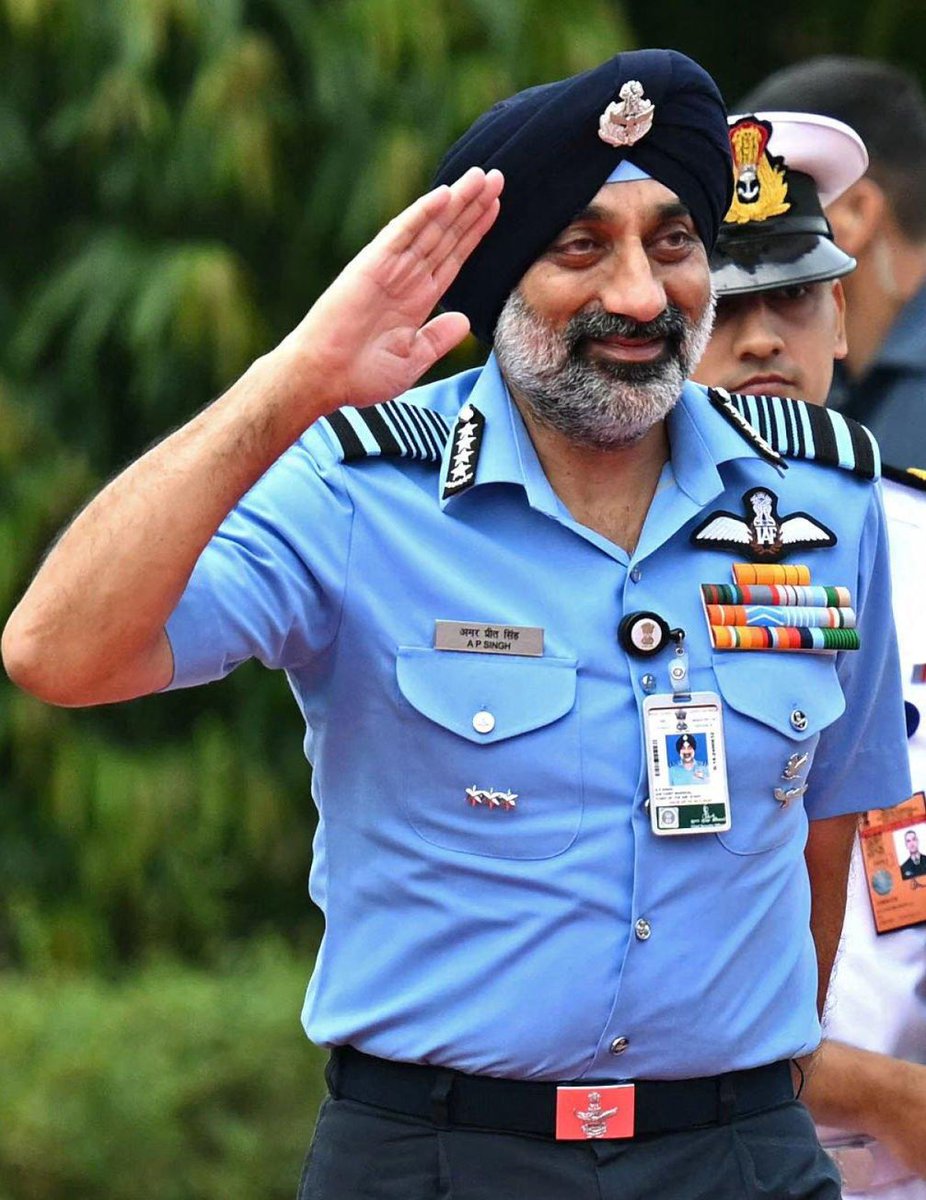 The leader of the men Air Chief Marshal Amar Preet Singh who leads from the Front as Always.
Dear Khalistanis who Live on Pakistani pennies always remember an Indian Sikh Will Always be Loyal and Patriotic to his motherland.
Sheron ki Quam hai aur yeh sardaar badaa Asardaar hai