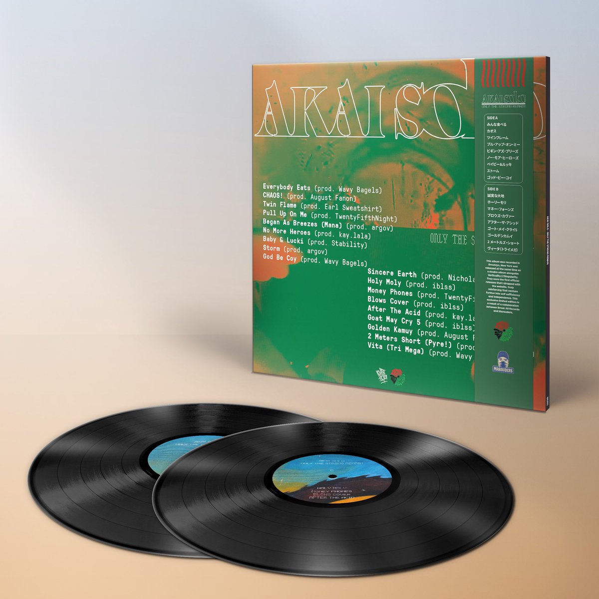 shinlonered's tweet image. Tomorrow Only The Strong Remain vinyl will be available for pre order at 9 am PT, 12pm ET! Excited to finally get this one to y’all hahahaha. Sorry for the wait, grateful for your patience. Yeeeeeee