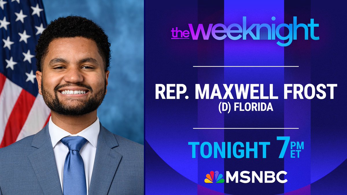 The Weekend on MSNBC (@theweekendmsnbc) on Twitter photo Florida’s <a href="/RepMaxwellFrost/">Congressman Maxwell Alejandro Frost</a> joins The Weeknight to break down Donald Trump’s Oval office meeting with Canadian Prime Minister Mark Carney – and what it means for Americans. Florida’s <a href="/RepMaxwellFrost/">Congressman Maxwell Alejandro Frost</a> joins The Weeknight to break down Donald Trump’s Oval office meeting with Canadian Prime Minister Mark Carney – and what it means for Americans.
