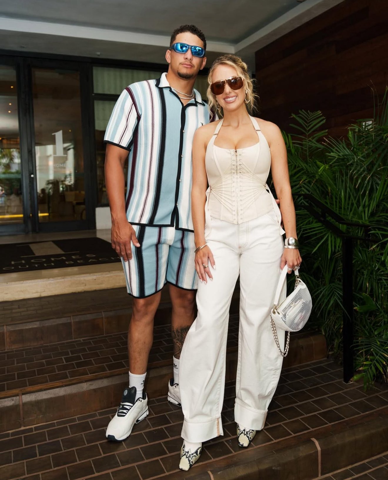 BBQ Chiefs on X: "Patrick and Brittany Mahomes ❤️💛 https://t.co/S60asN8zUM" / X