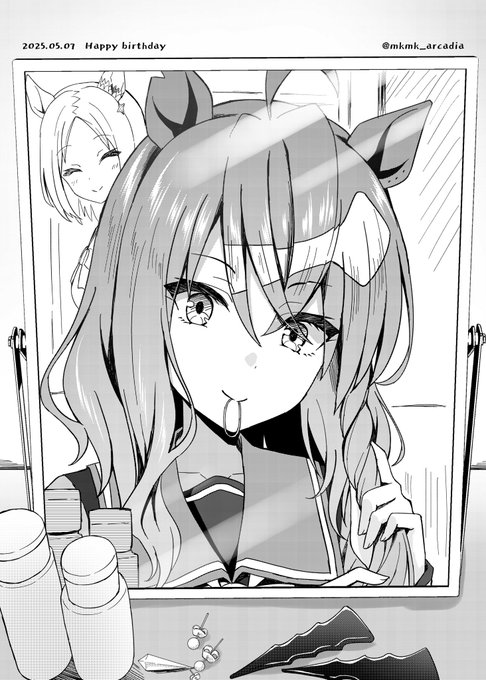 GW明け初日でもいつも通りおめかしを怠らないバースデーガール

#ジャングルポケット生誕祭
#ジャングルポケット生誕祭2025 