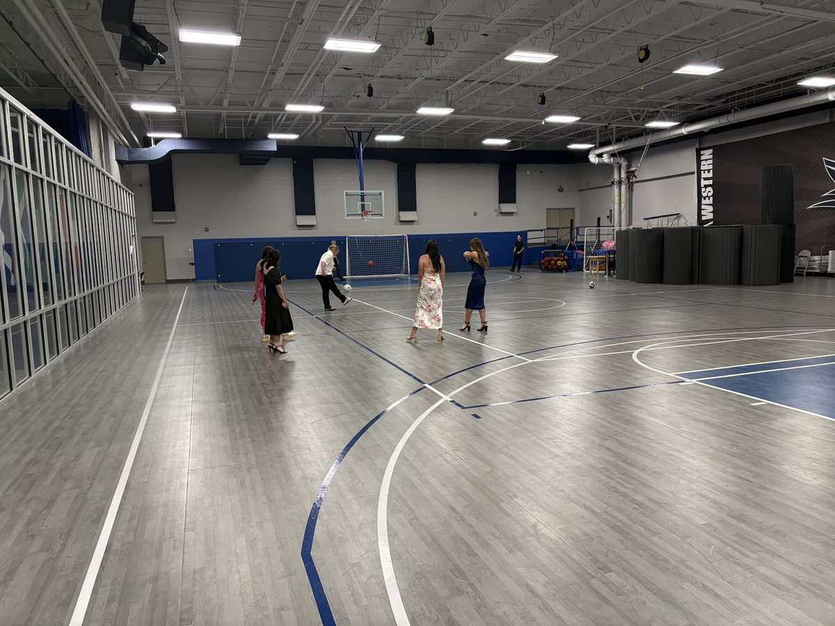 Annual Rocky Awards. The team cleans up nice. Liv needed a little pre-meal soccer match.