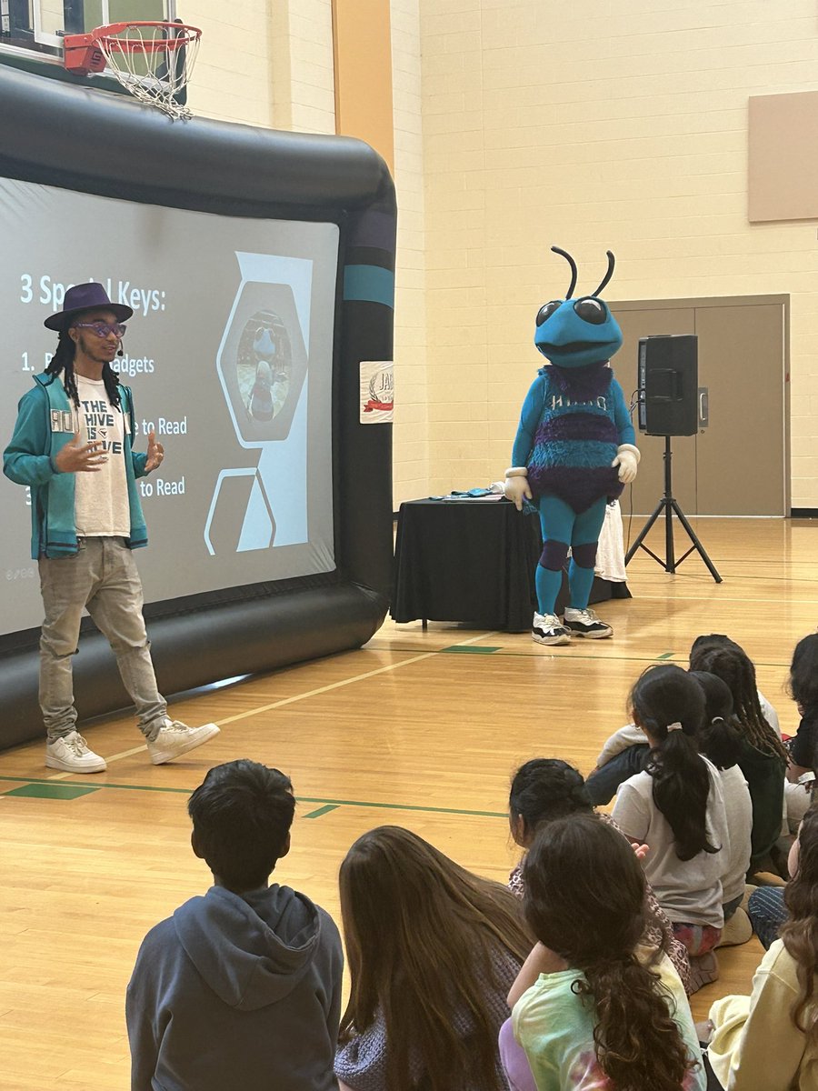 WR Odell Elementary (@wrodell35) on Twitter photo The Charlotte Hornets Book Bus and mascot Hugo visited our third graders today at Odell Elementary to share the importance of reading as we prepare for the end of grade test and the end of the school year! <a href="/johannajparker/">Johanna Parker</a> The Charlotte Hornets Book Bus and mascot Hugo visited our third graders today at Odell Elementary to share the importance of reading as we prepare for the end of grade test and the end of the school year! <a href="/johannajparker/">Johanna Parker</a>