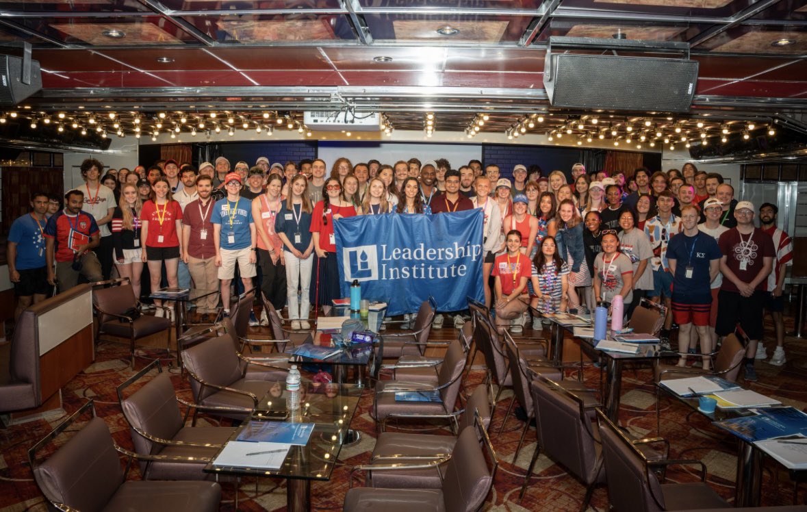 tpusa_sru's tweet photo. Last week, E-Board members Lily and Daniel attended @LeadershipInst YLS Freedom Cruise!! They spent 5 days learning how to be better leaders and run successful youth campaigns!! They were able to explore the Bahamas while networking with students across the country!! https://t.co/HIwu9LYDwo