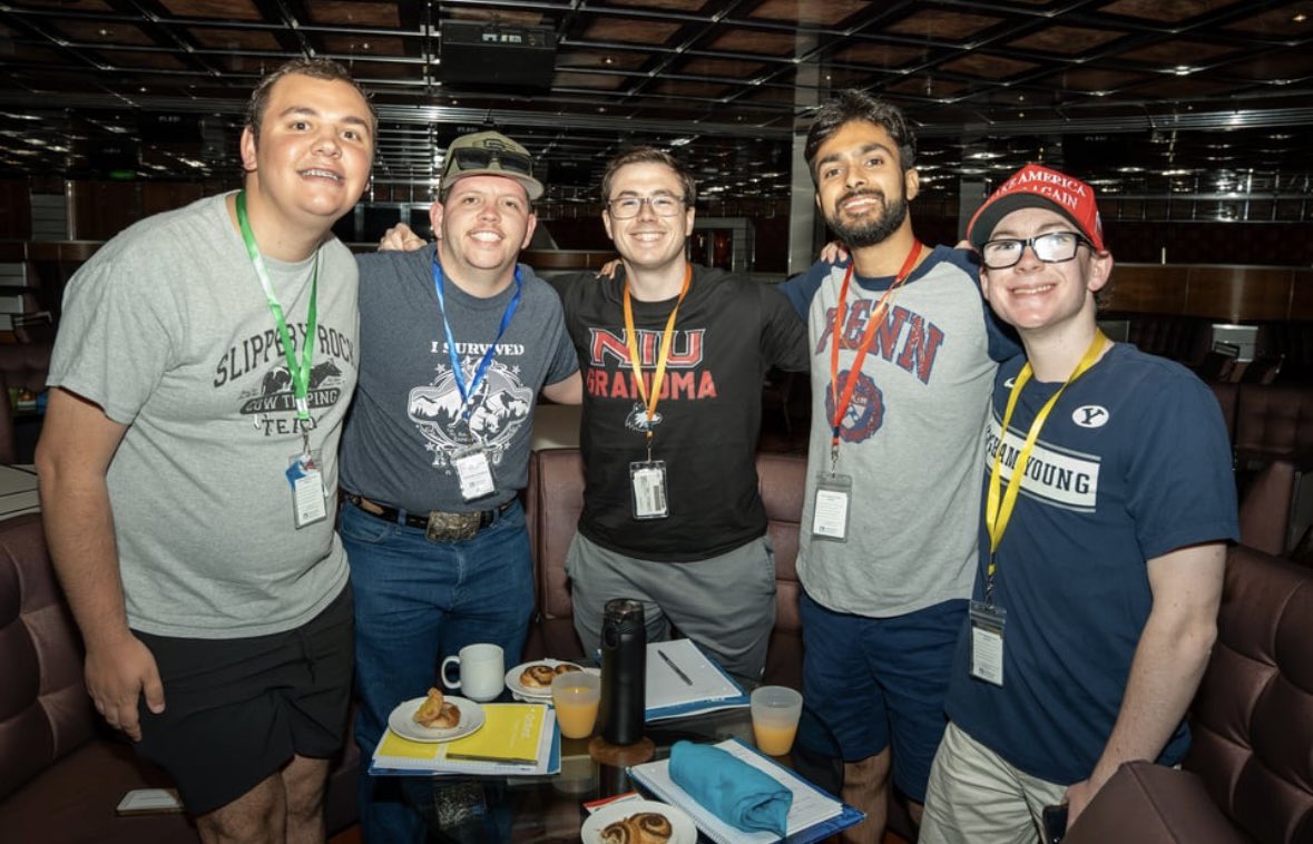 tpusa_sru's tweet photo. Last week, E-Board members Lily and Daniel attended @LeadershipInst YLS Freedom Cruise!! They spent 5 days learning how to be better leaders and run successful youth campaigns!! They were able to explore the Bahamas while networking with students across the country!! https://t.co/HIwu9LYDwo