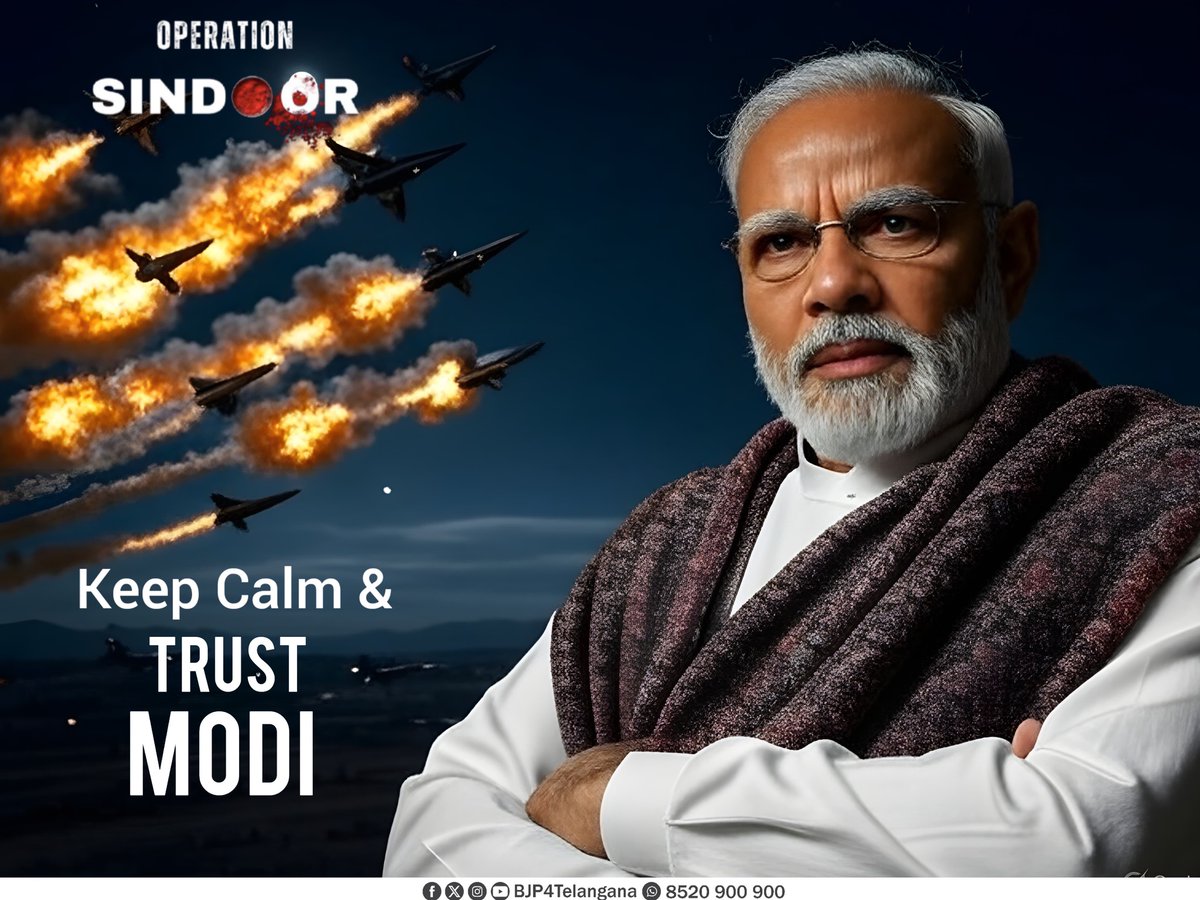 Ghar mein Ghuss ke Maara hein... 
Apni vaar, Teesri baar! 
Kisiko shaq?

Drilled &amp; Dusted!

 #OperationSindoor