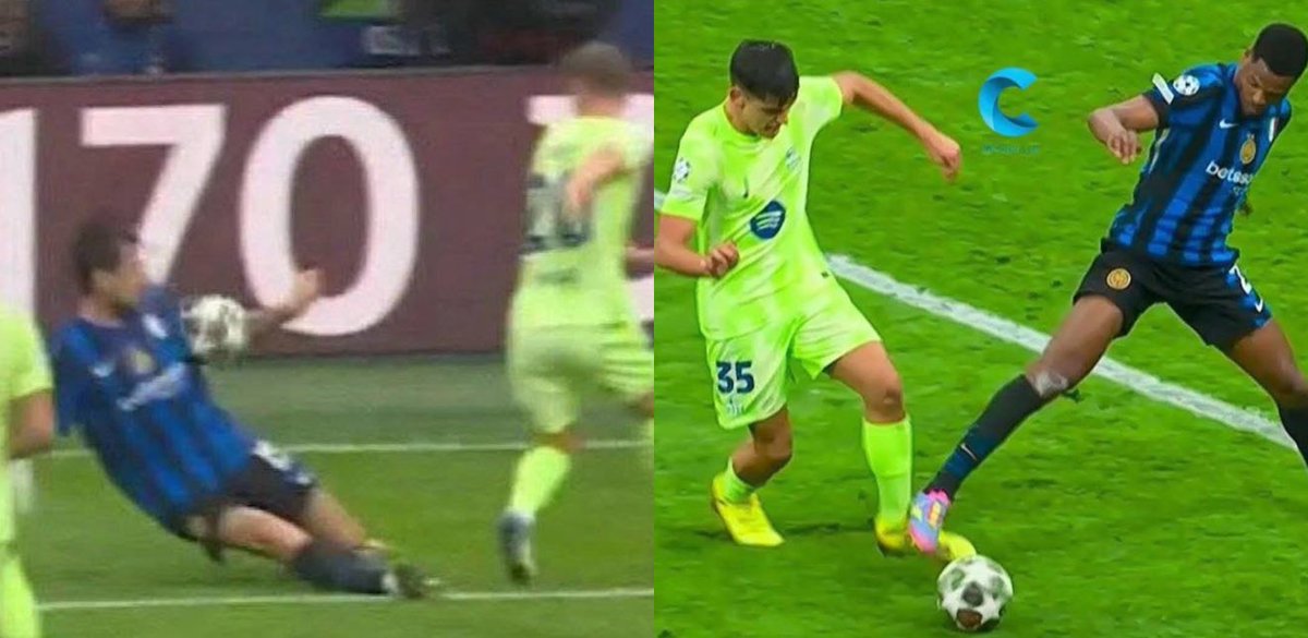 SakerSport's tweet photo. هدف انتر الثالث جاء من خطأ ❌
و هنالك لمسة يد على اتشيربي❌

عزيزي البرشلوني لا تترك حقك واشتكي 📞 https://t.co/rIDw8iTo9A