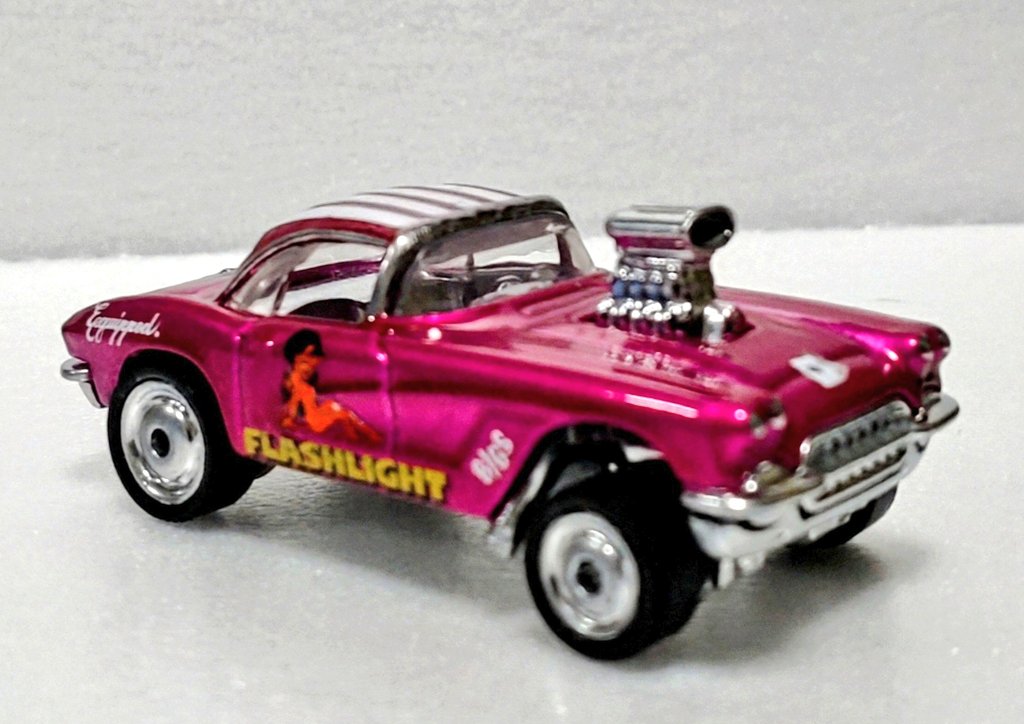 rXd26SbuMAcyKjZ's tweet photo. '62 CORVETTE GASSER
ちょい塗りカスタム🔧キャンディ塗装と細部塗り塗り🖍️リアルライダーに交換しfunkastok_motorsさんから購入したデカール貼ってエアスクープ交換し完成🤤🔥🔥🔥🔥🔥🏁🇺🇲
#ホットウィール
#HotWheels
#62CORVETTE GASSER
#funkastok_motors
#SwampDesigns https://t.co/DAAoCQNFNW