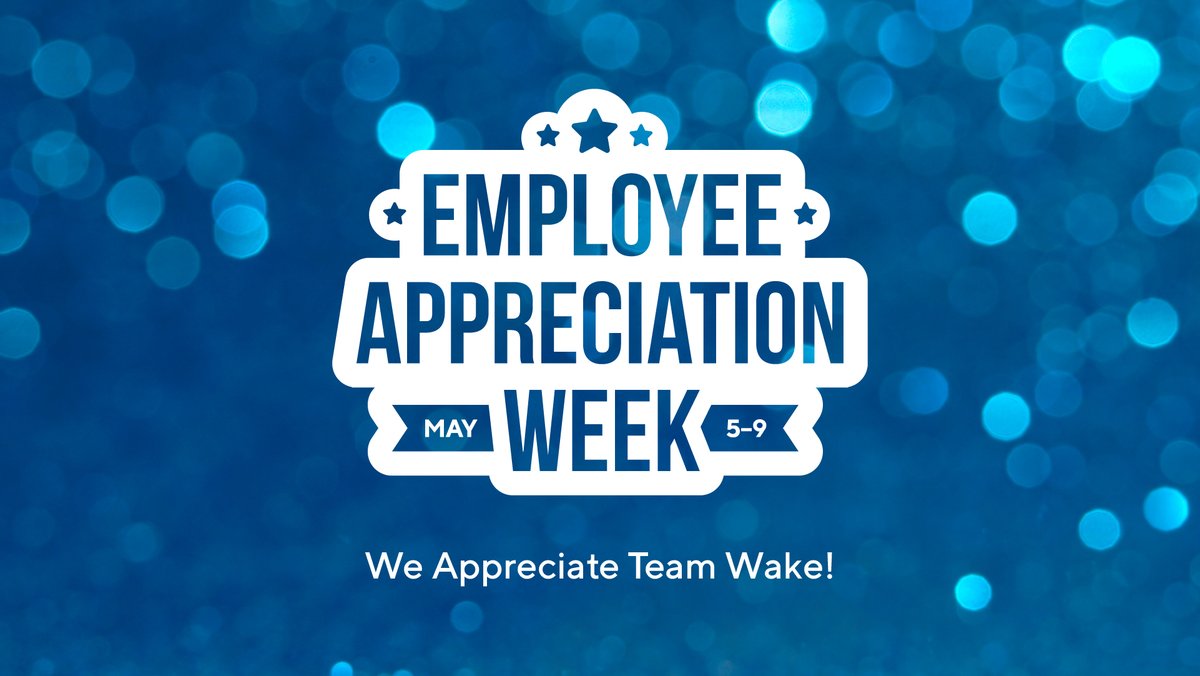 WakeGOV's tweet photo. This #EmployeeAppreciationWeek, we are thanking our more than 4,500 #TeamWake employees for their hard work, commitment and dedication to the people of #WakeCounty! 👏
#EmployeeAppreciation https://t.co/P5VKRUpLap