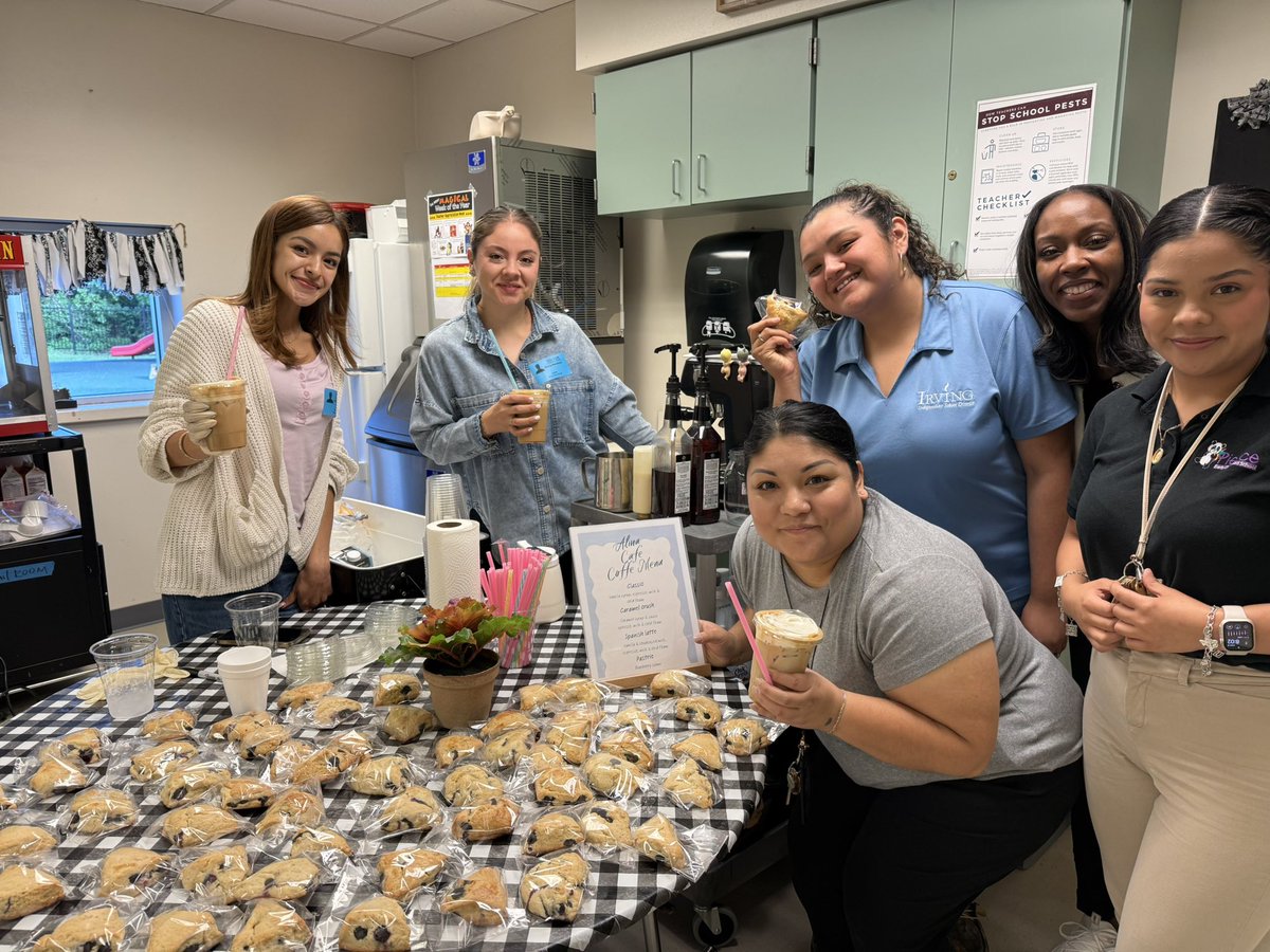 Late post…Teacher Appreciation Week 2025…Day 1 - Thank you Del Norte Bakery &amp; Alma’s Coffee for kicking off Staff Appreciation Week!!