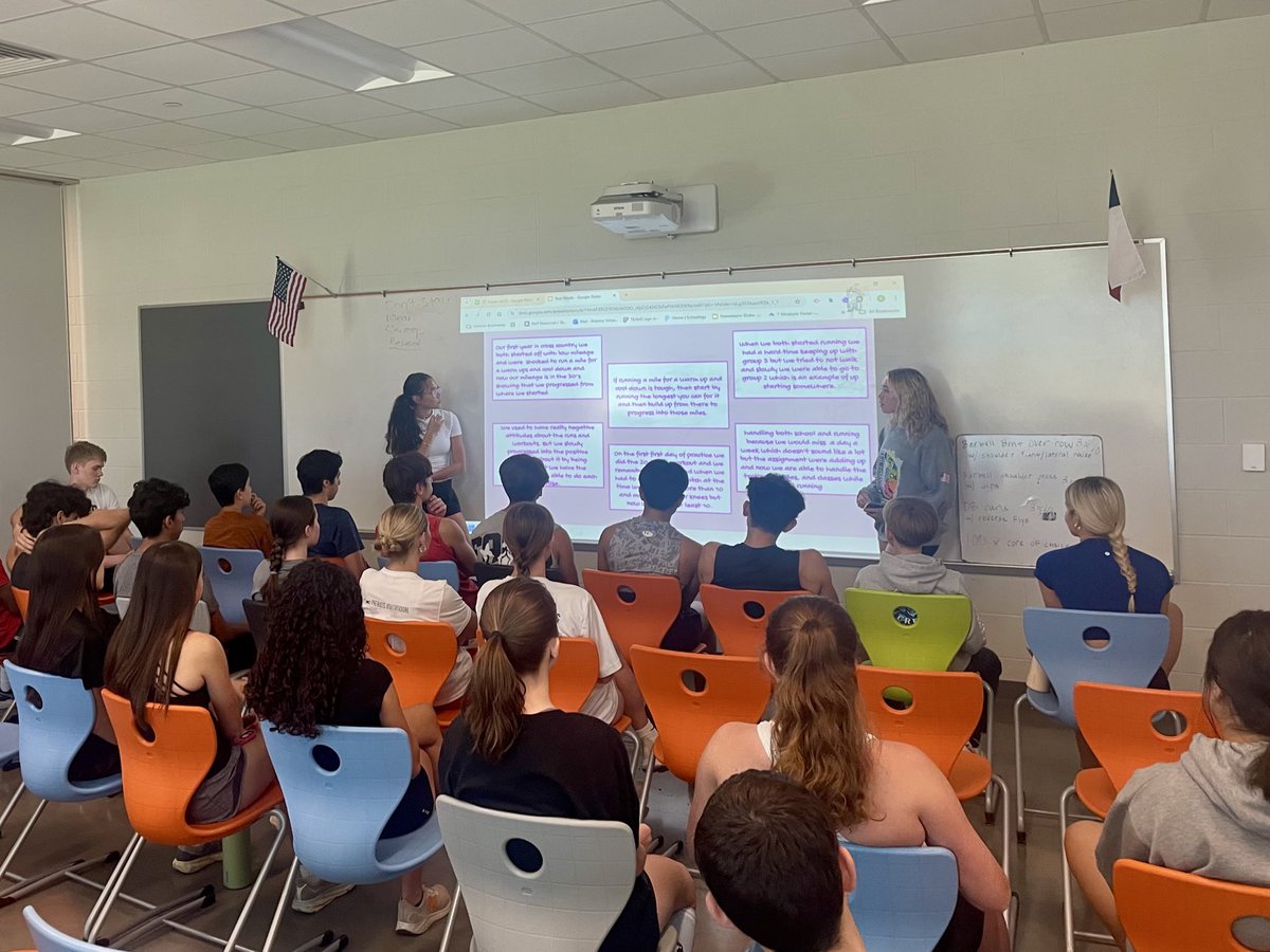 Thank you Lexie and Shelby for leading our Two Words Tuesday today! ✌️A great reminder that everyone has to START SOMEWHERE!