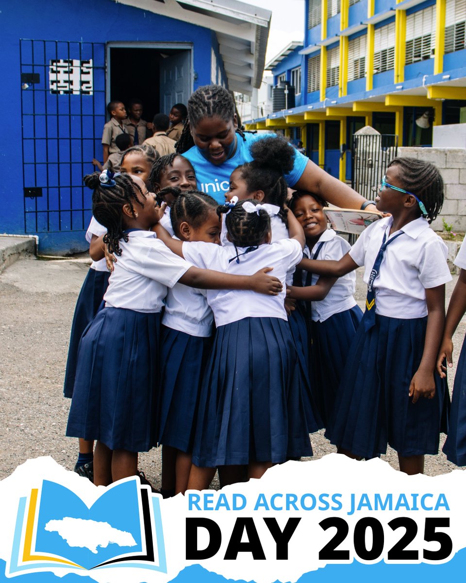 UNICEFJamaica's tweet photo. From turning pages in our favourite books to diving into our Accessible Digital Textbook #ADT Platform, we brought learning to life #ForEveryChild. ๐ป
Thank you to all our partners & supporters who helped to make the day fun, interactive & unforgettable. ๐
#ReadAcrossJA https://t.co/i5Cy5aZhTN