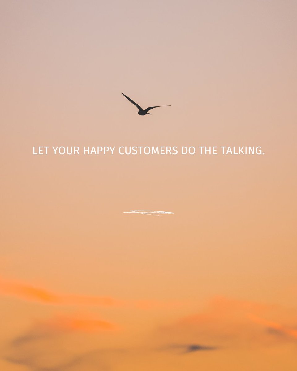 codertheflynn's tweet image. Trust sells.

Displaying testimonials and reviews builds credibility and persuades potential customers. 📈