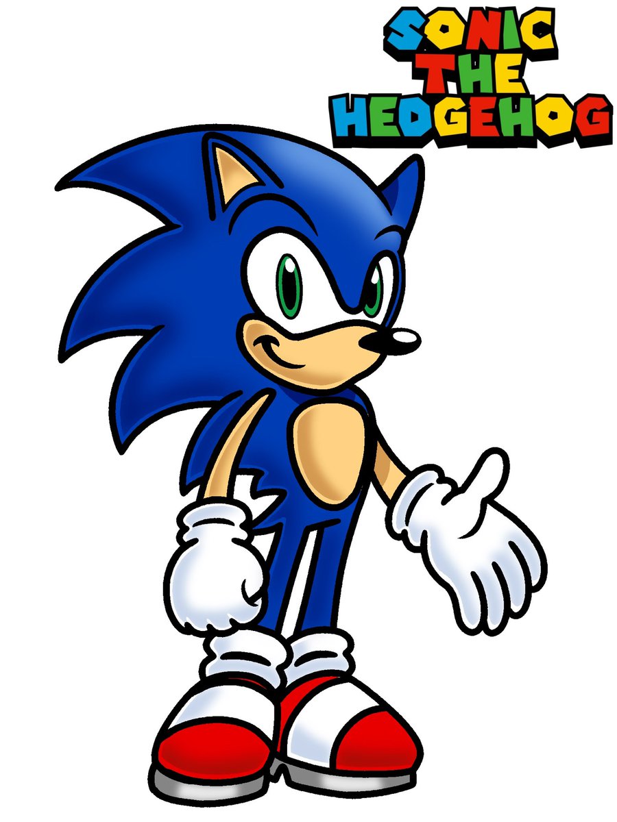 theGalaxyToony's tweet image. Wanted to swap around Sonic and Mario’s styles
#SonicTheHedgehog #SuperMario #styleswap
