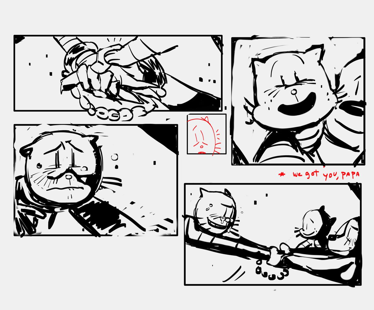 may_00oo's tweet photo. Ugly dumb unfinished thing 
it was supposed to be an animatic but I got bored soooo you guys are just gonna have to guess the context JSDJDH

#dogman  #detey https://t.co/cAz3AJDii0