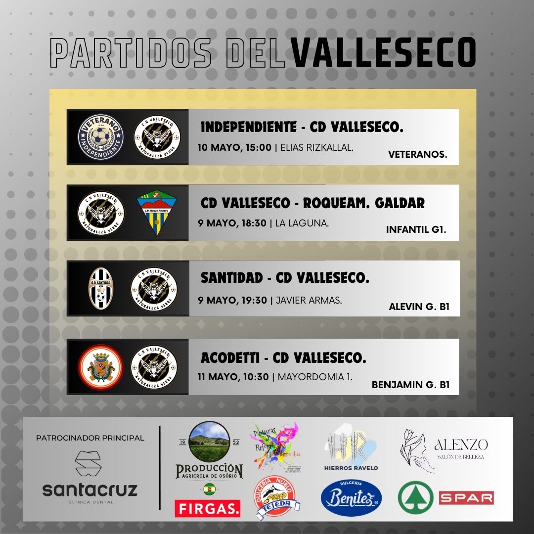 CD Valleseco Naturaleza Verde GC (@cdvallesecogc73) on Twitter photo Partidos del Valleseco. ๐ธ
#๐ฅ๐๐๐๐๐๐ฎ๐๐๐๐๐๐ถ๐๐น๐๐๐๐๐๐๐ค๐ค Partidos del Valleseco. ๐ธ
#๐ฅ๐๐๐๐๐๐ฎ๐๐๐๐๐๐ถ๐๐น๐๐๐๐๐๐๐ค๐ค