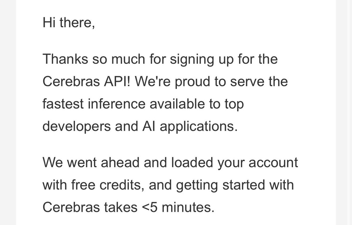 synfinner's tweet image. woo!! so excited to start testing out @CerebrasSystems