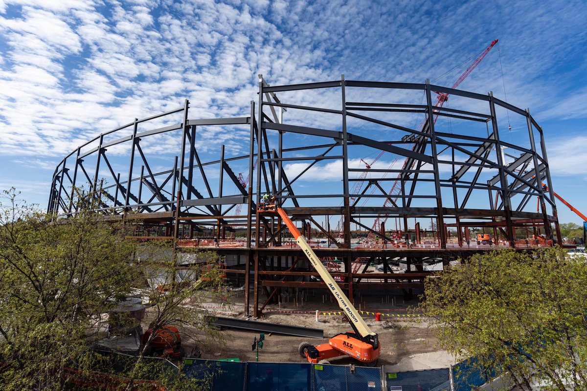 NU_Sports's tweet image. Spring Progress 🏗️🏟️