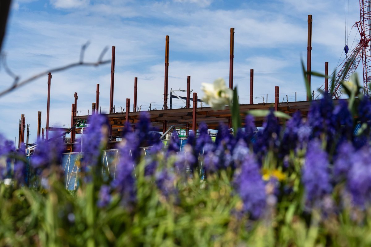 NU_Sports's tweet image. Spring Progress 🏗️🏟️