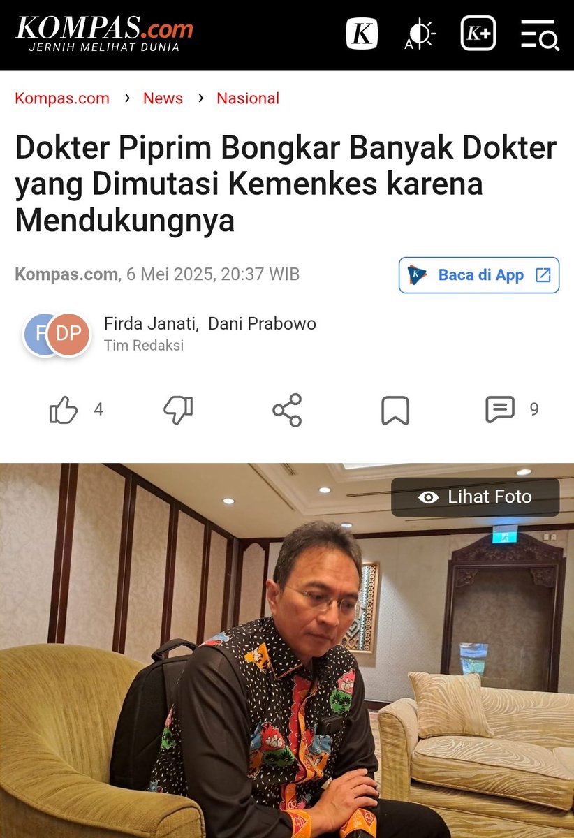 RS Kariadi cuma punya 1 konsultan tumbuh kembang , eh malah dimutasi ke RS yang udah punya 3. Fix, Kebijakan paling absurd 2025