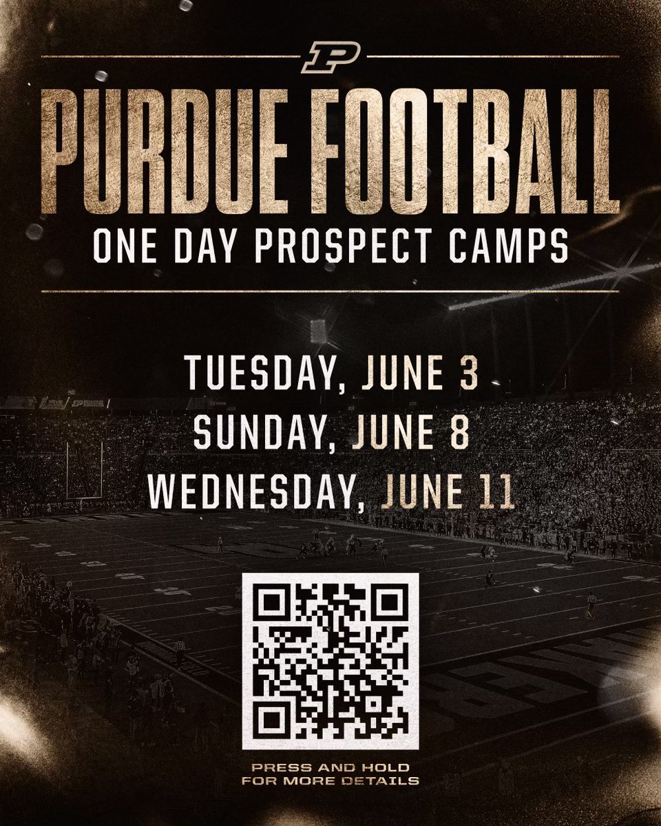 I will be at the one day Prospect camp June 11! I am very blessed to have this opportunity and chance to get better 
<a href="/coachjstrasser/">Coach Josh Strasser</a> <a href="/Coach_NPosey/">Neal Posey</a> <a href="/CoachHinshaw/">Darin Hinshaw</a>