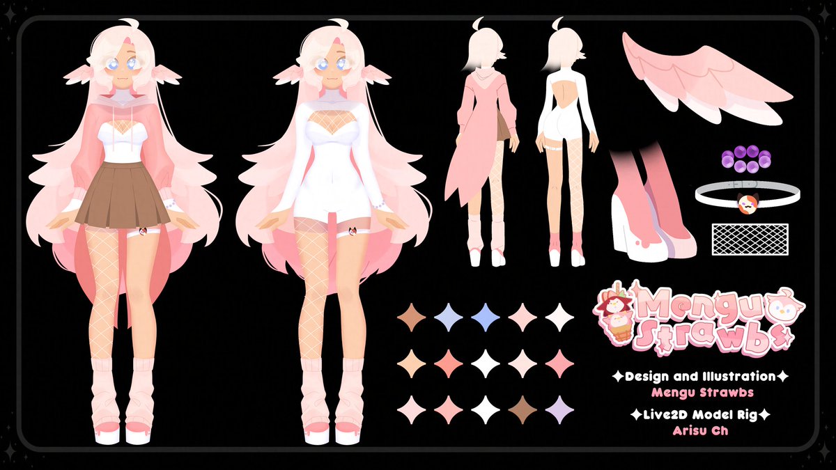 MenguStrawbs's tweet image. Hewo! It&apos;s me, Mengu!!🍓🍨🐧

🔴✦ twitch.tv/mengustrawbs
🎨✦ vgen.co/mengustrawbs
🍨✦ discord.gg/TZRbvXRupy
🎥✦ tiktok.com/@mengustrawbs
📼✦ youtube.com/@mengustrawbss

📩✦ mengustrawbs@gmail.com
