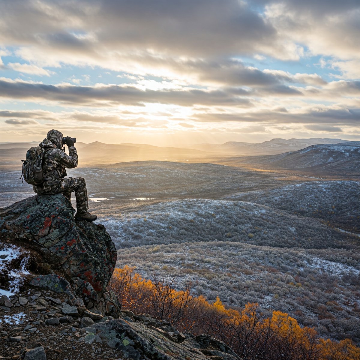bobbell0325's tweet photo. In Alaska’s vast wilds, the smart move isn’t rushing through the terrain—it’s letting your optics do the walking. Climb high, slow down, and glass every ridge and draw. Great hunters spot before they stalk.

https://t.co/9cJRWgUtRt

#AlaskaHunting #GlassAndGo #HuntSmart https://t.co/NFePjGRVP1