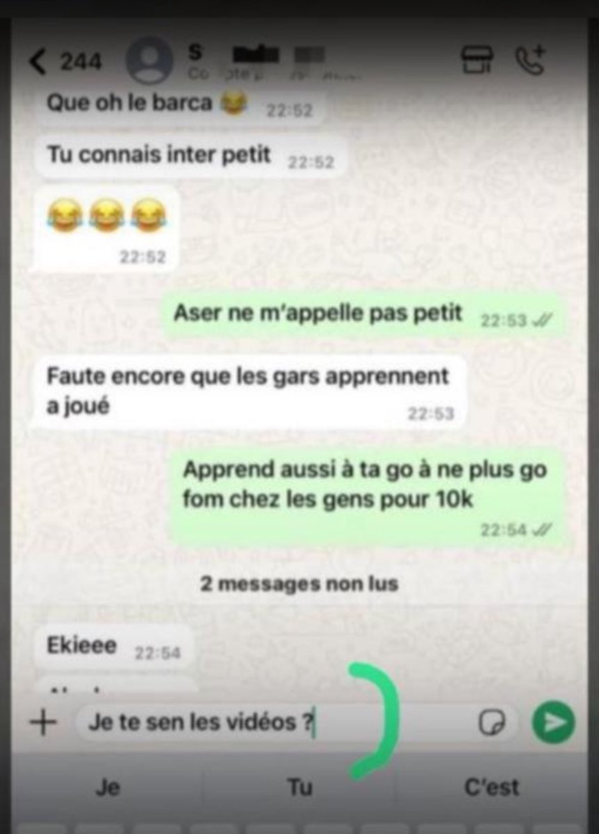 Grecs_Man's tweet image. L’affaire ci vas finir à la PJ 🤣💔🙌🏾