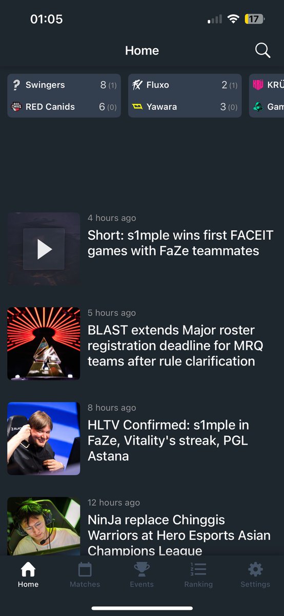 HLTV even making posts about players pugging together 😭