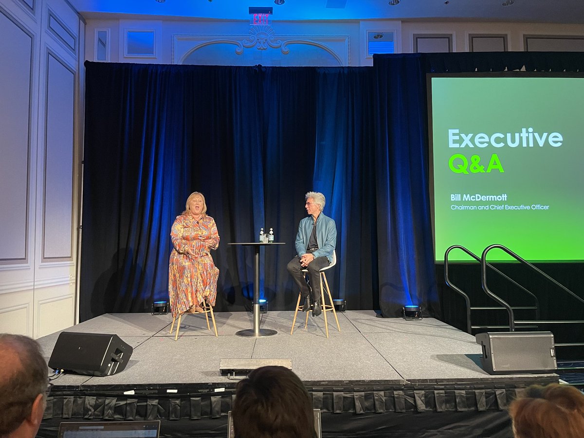 MelodyBrue's tweet image. One of the best parts of big events is when the AR teams get their top execs (in this case the CEO) in front of analyst for unscripted Q&amp;amp;A. #Knowledge25