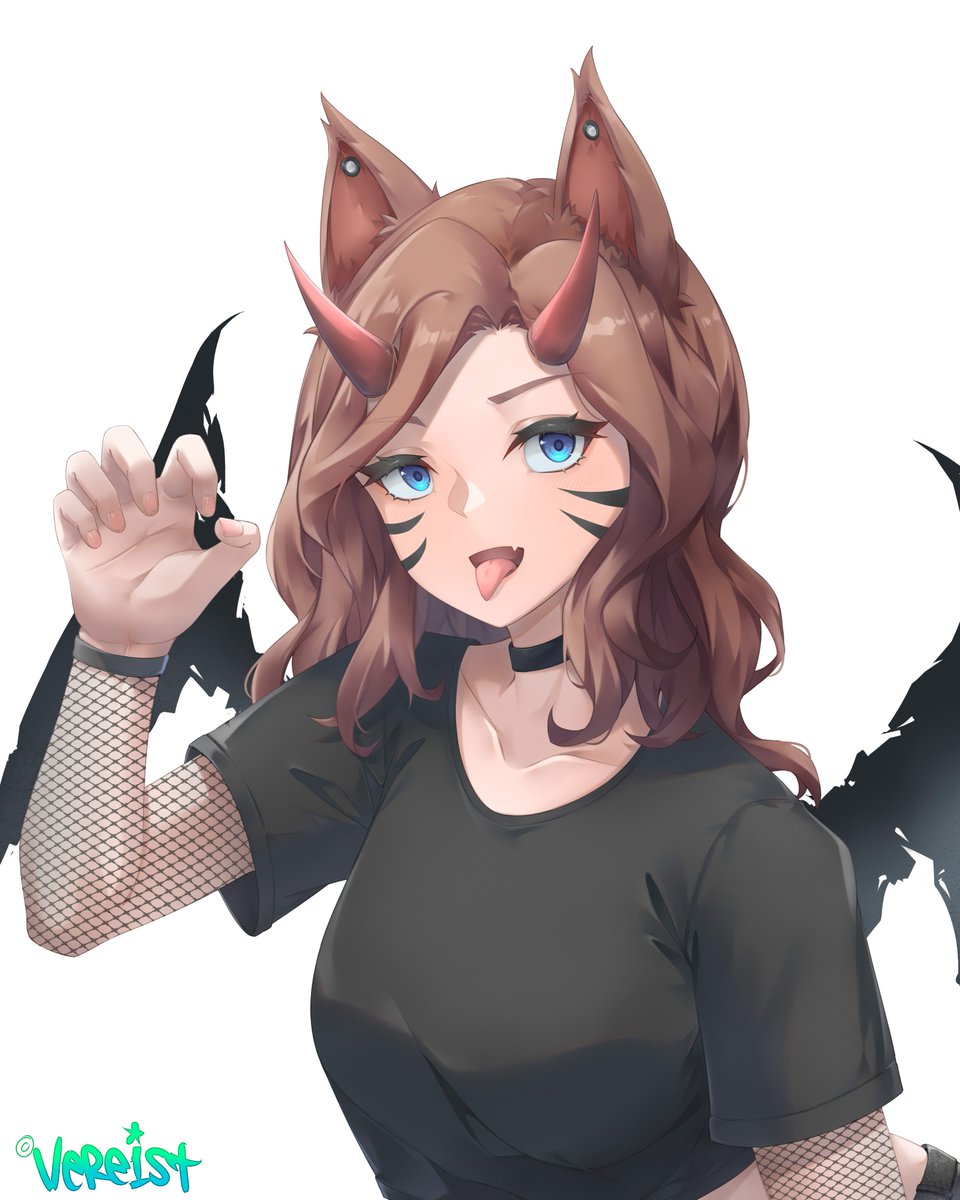 More commissions from the latest promo ^^ 
This one was commissioned by @/deathbatasylum on #VGen, Thank you! 💚