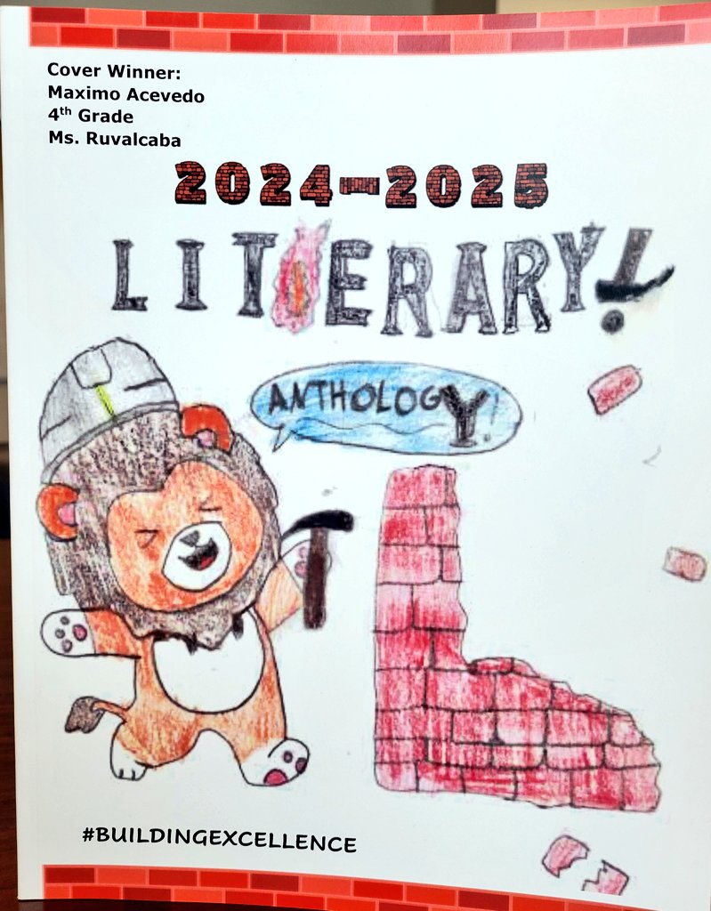 Proud Principal Pidone (@cjordan_es) on Twitter photo Literary Anthology book is hot off the press! Our young authors & illustrators showcase their talent! #ALLIN #buildingexcellence
Thank you, <a href="/BCarnero_CJES/">Brenda Carnero</a>, for publishing the Lion Literary Anthology! Literary Anthology book is hot off the press! Our young authors & illustrators showcase their talent! #ALLIN #buildingexcellence
Thank you, <a href="/BCarnero_CJES/">Brenda Carnero</a>, for publishing the Lion Literary Anthology!