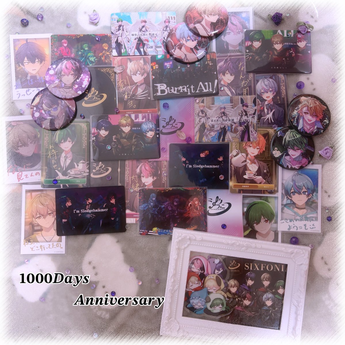 ❥･┈┈┈┈┈┈┈┈┈┈┈┈┈┈┈┈┈┈❥･
   運命を掴み取る最強の6人グループ𓂃🎼
　　　　𝟏𝟎𝟎𝟎𝑫𝒂𝒚𝒔 𝑨𝒏𝒏𝒊𝒗𝒆𝒓𝒔𝒂𝒓𝒚
　　　   ↬❥2022.8/12〜2025.5/7
❥･┈┈┈┈┈┈┈┈┈┈┈┈┈┈┈┈┈┈❥･
 #シクフォ二