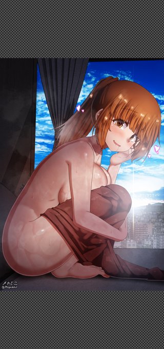 ポニ子ちゃん。昨夜はお楽しみでしたね🤭。

Finally, Ponytail girl in morning :) 