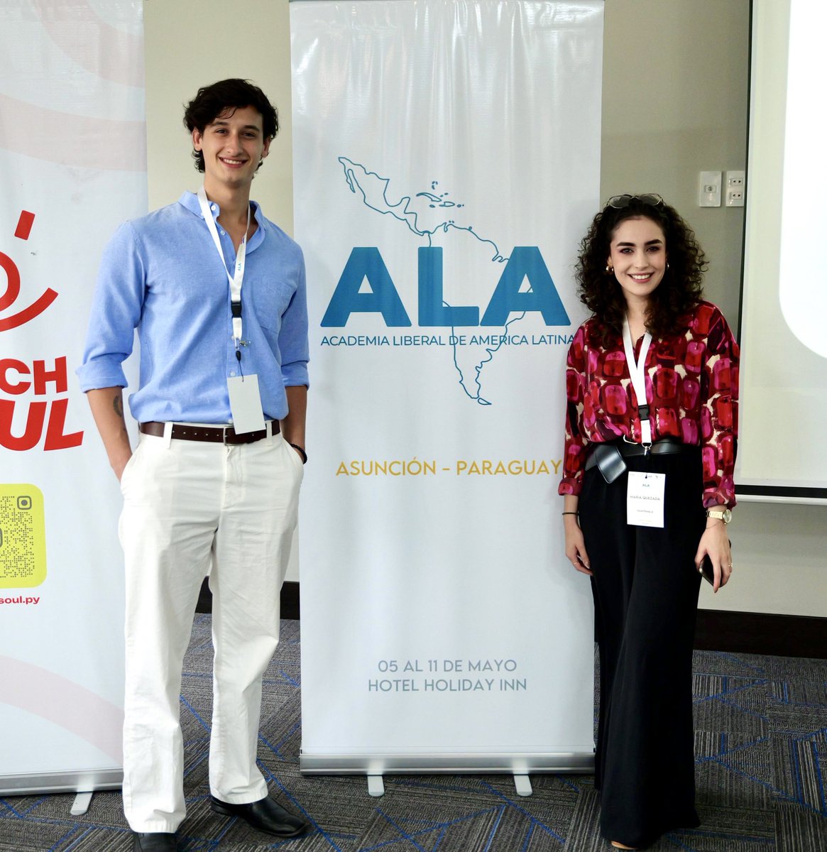 ¡Guate Activa presente en Paraguay! Isabel y Renzo, parte fundamental de nuestro equipo, representan a Guatemala en el programa de formación de la Academia Liberal de América Latina (ALA). 

Esta experiencia es posible gracias al compromiso de <a href="/SILCfDemocracy/">Swedish International Liberal Center (SILC)</a> <a href="/fundepbo/">Fundación Democracia y Prosperidad</a>