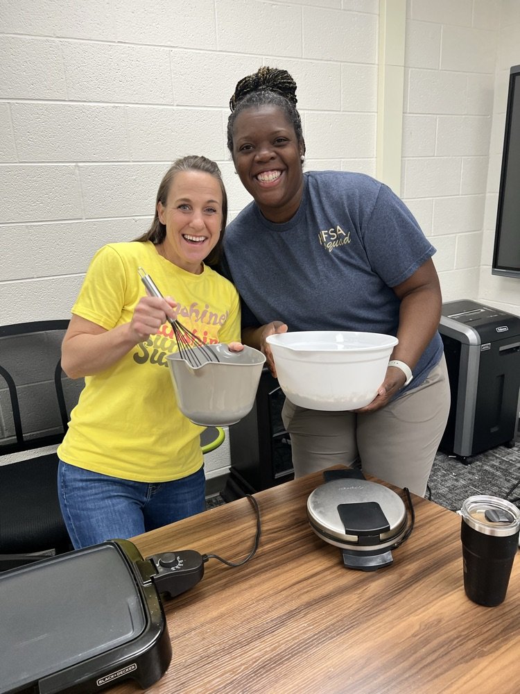 A jackpot morning for our Hunter staff! Huge thanks to the Hunter Family School Association for treating us to a delicious breakfast today — and the adorable lotto baggies were the perfect winning touch! We’re feeling lucky to be part of such an amazing school community.