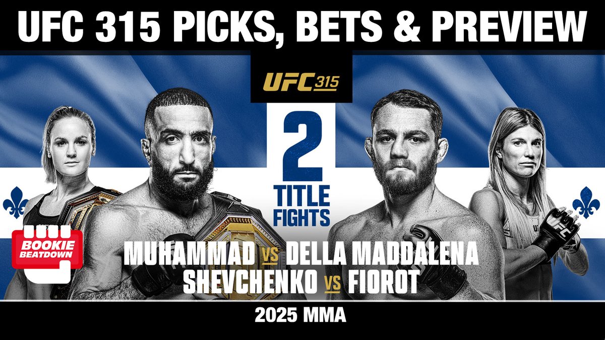 New episode just dropped for #UFC315. Enjoy!

youtu.be/Cu4wuaEqGa0?si…