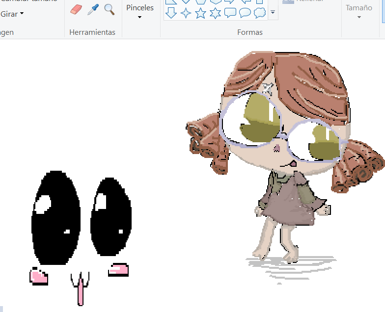 zollengo's tweet image. MS Paint Ritinha 

#hapcmc #hapcm #historietasassombradas