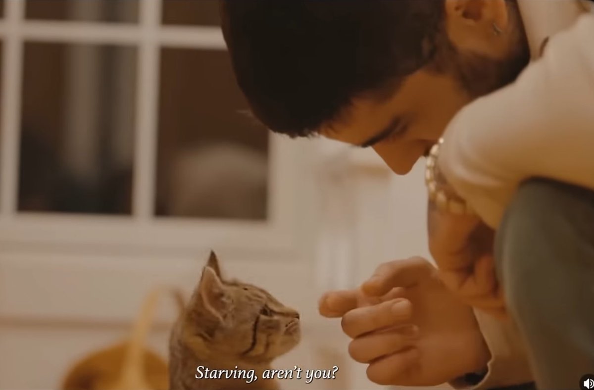 Zayn to us before posting the selfie: