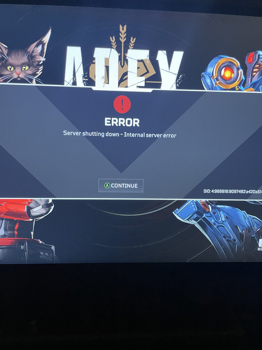 thygah_'s tweet photo. @PlayApex third or fourth crash since update https://t.co/oiYACb02TV