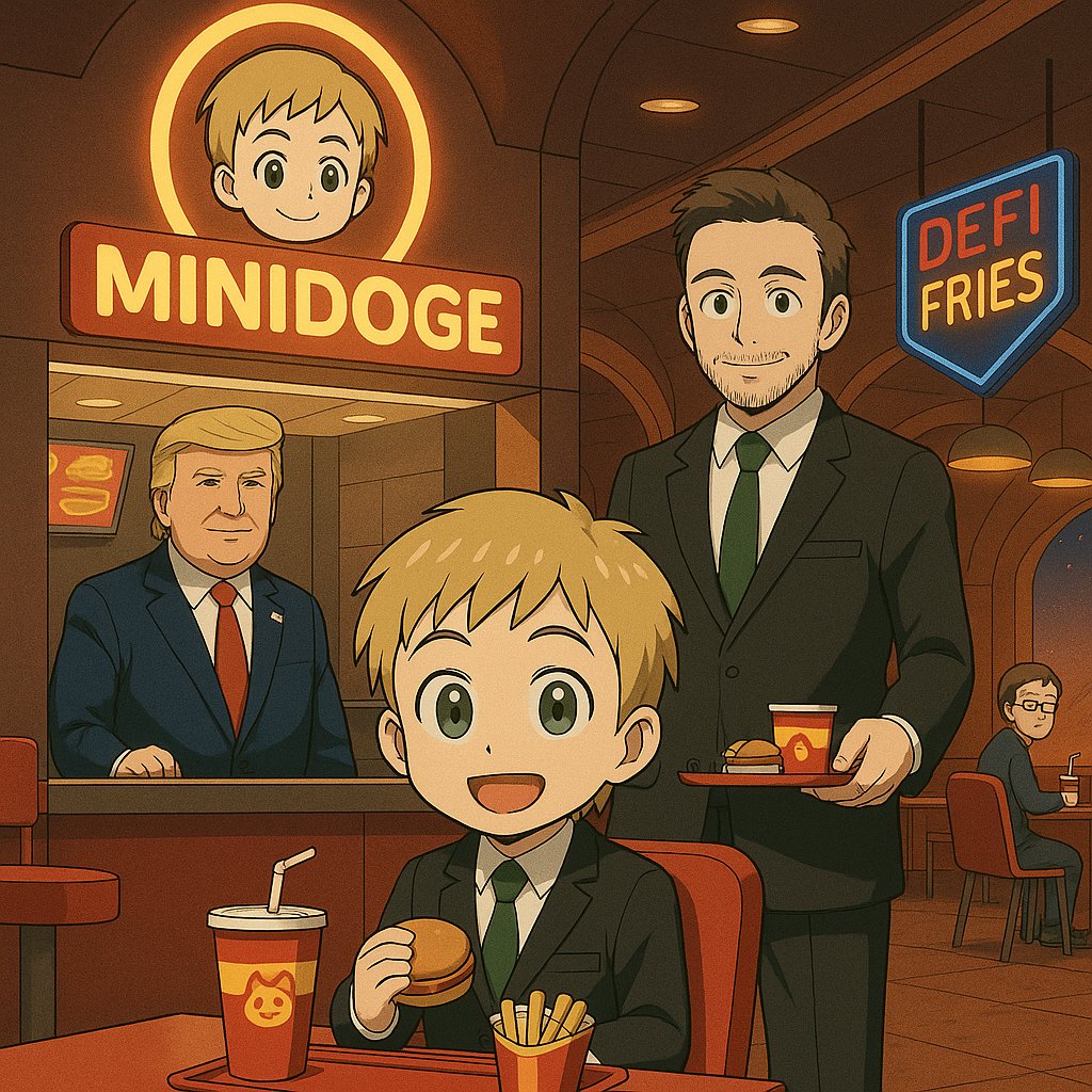 Gm #MiniDoge fam, who wants some DeFi Fries? 🍟