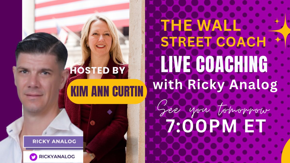 kimanncurtin's tweet image. Going Live with @rickyanalog
TOMORROW NIGHT 7PM!
We’re diving deep into real-time Mental Performance Coaching—raw, unfiltered, and breakthrough-driven.
If you’re ready to level up your mindset and sharpen your edge, this is for you.
Tap in. Lock in. Let’s get to work.