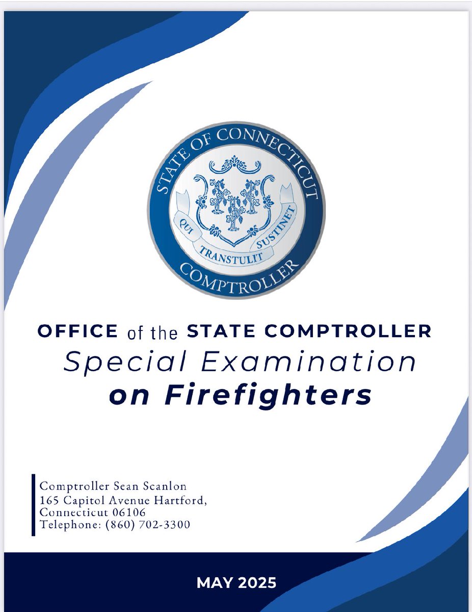 CT Fire Academy (@ctcfpc) on Twitter photo Comptroller <a href="/SeanScanlonCT/">Sean Scanlon</a> Releases Special Examination On Firefighters In Connecticut view the report here osc.ct.gov/wp-content/upl… <a href="/GovNedLamont/">Governor Ned Lamont</a> <a href="/CTDESPP/">Dept. of Emergency Services and Public Protection</a> Comptroller <a href="/SeanScanlonCT/">Sean Scanlon</a> Releases Special Examination On Firefighters In Connecticut view the report here osc.ct.gov/wp-content/upl… <a href="/GovNedLamont/">Governor Ned Lamont</a> <a href="/CTDESPP/">Dept. of Emergency Services and Public Protection</a>