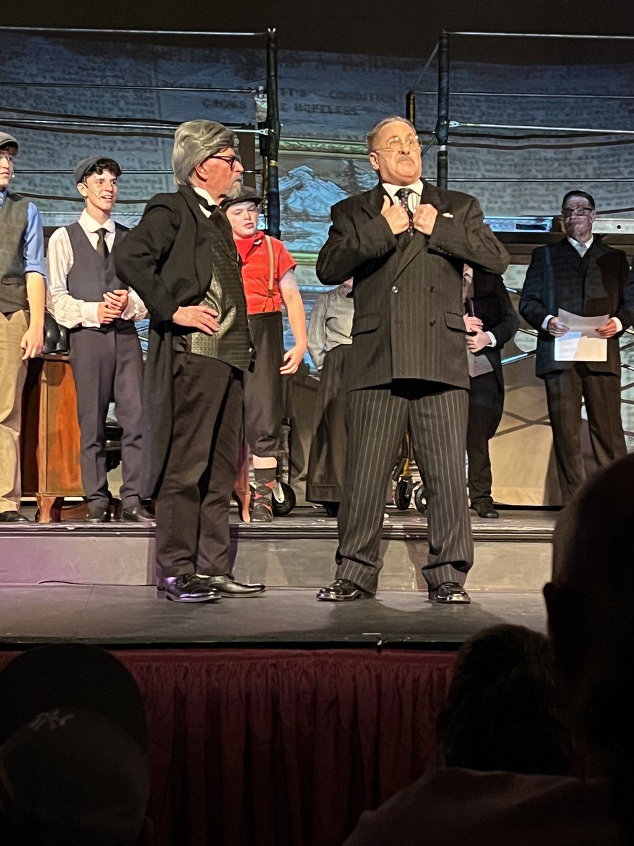 Someone asked so here are some pictures from Newsies. It was an incredible experience. My daughter crushed it.. and I enjoyed the thrill of live theater. I have a whole new appreciation for all that theater people do! So much fun!