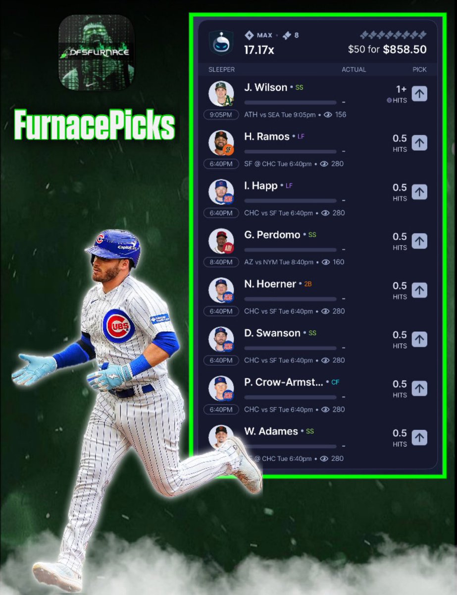 FurnacePicks (@furnacepicks) on Twitter photo Free Month to make me person who likes if this Sleeper slip bangs!! ๐ฟ๐ฟ
Code Furnace for a free month! <a href="/SleeperPicksHQ/">Sleeper Picks</a> Free Month to make me person who likes if this Sleeper slip bangs!! ๐ฟ๐ฟ
Code Furnace for a free month! <a href="/SleeperPicksHQ/">Sleeper Picks</a>