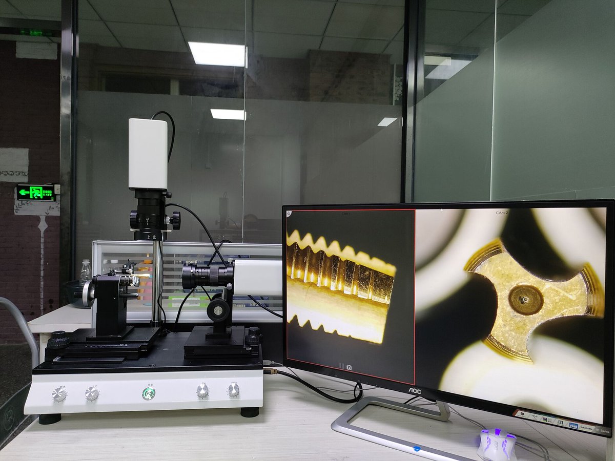 Susan_HYS's tweet image. 🔬 MCM2010 Microscope: Big precision in small packages!
✅ 2K clarity meets measurement mastery
✅ Handles curves, angles &amp;amp; circles like a pro
Engineers, meet your new inspection sidekick!
Perfect for when millimeters make all the difference 💡
#Microscope #MeasuringMicroscope