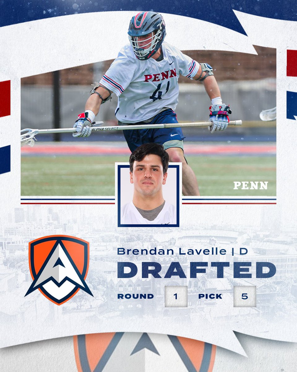 The number 5⃣ pick overall! Proud of our guy Brendan.

#ILPL | #FightOnPenn 🔴🔵